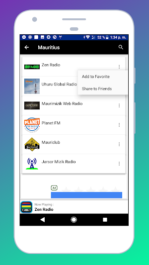 Radio Mauritius: Stations app Online + FM AM Music Screenshot 2