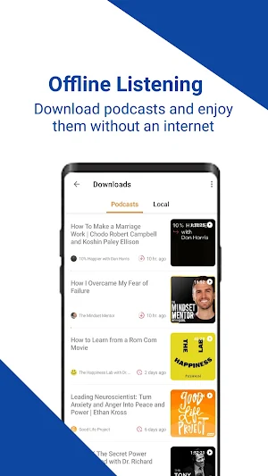 Motivational Podcast Screenshot 1