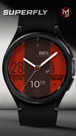 SUPERFLY - Hybrid watch face Screenshot 1