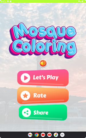 Coloring Beautiful Mosques Screenshot 1