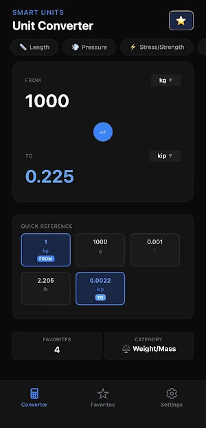 Smart Units Screenshot 1