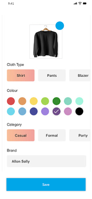 matchNwear Screenshot 1