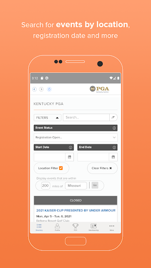 Kentucky PGA Section Screenshot 2