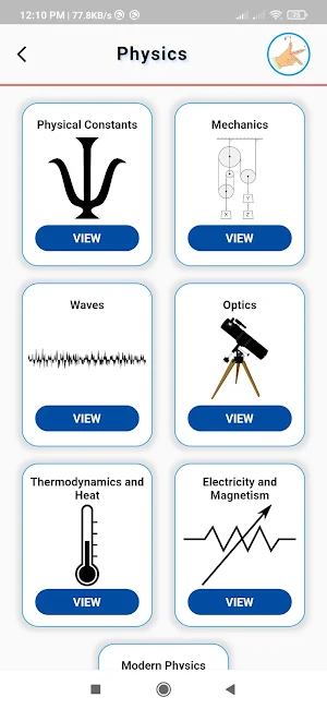 All Physics Formulas Pro Screenshot 0