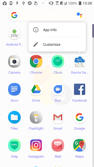 Gaming Android UI Theme Style Launcher Screenshot 0
