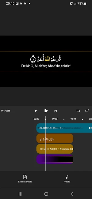 Asaloun : Quran video editing Screenshot 1