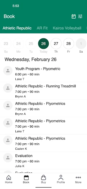 Avera Sports Screenshot 1