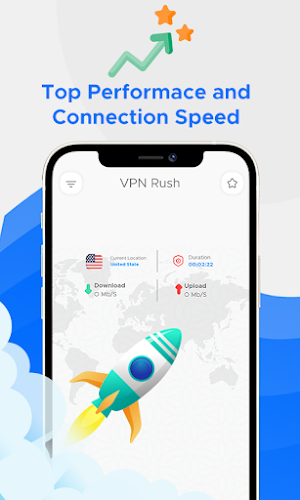 Rush VPN-Fast VPN Secure Proxy Screenshot 2