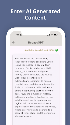BypassGPT - AI Humanizer Tool Screenshot 2