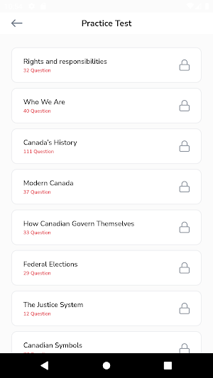 Canadian Citizenship Test 2023 Screenshot 1