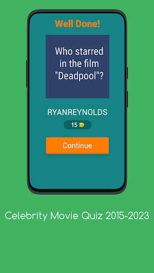 CELEBRITY: MOVIE QUIZ Screenshot 1
