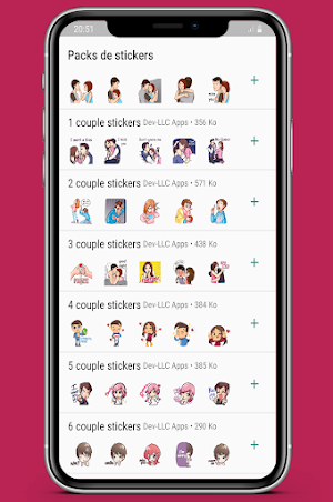couple love stickers 2022 Screenshot 0