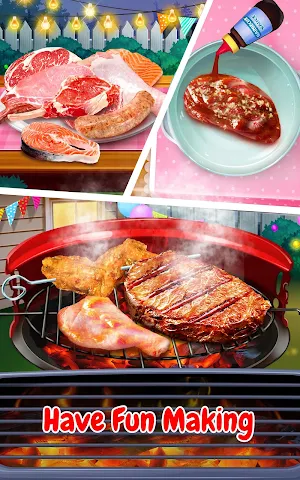 Crazy BBQ Backyard Party Screenshot 0