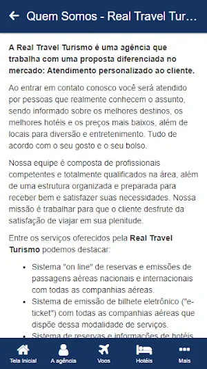 Real Travel Turismo Screenshot 1