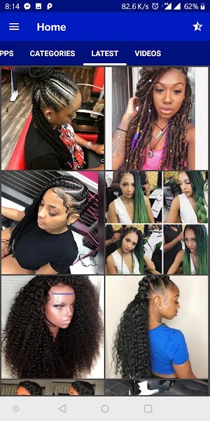 African Woman Hairstyle Screenshot 1