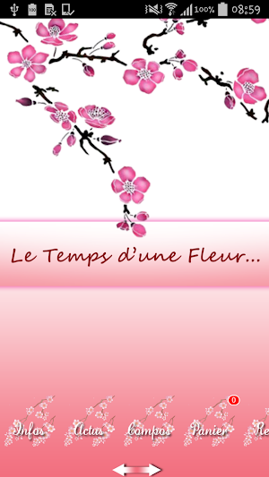 Le Temps d'une Fleur Screenshot 0
