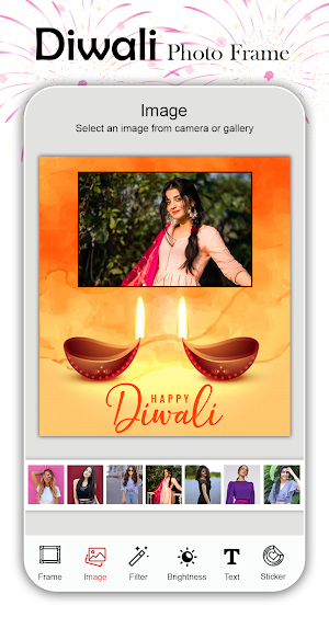 Diwali Photo Frame Screenshot 2