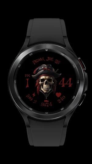 Pirate skull - Wear OS Screenshot 0