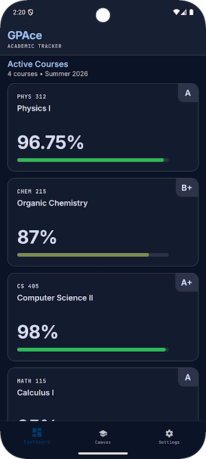 GPAce Screenshot 1