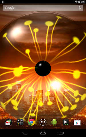 Plasma Orb Live Wallpaper Screenshot 1