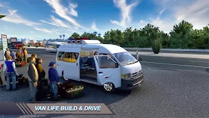 Dubai Van Simulator : Car Game Screenshot 3