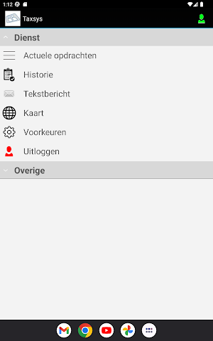 Taxsys Voertuig App Screenshot 3