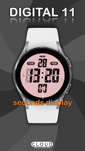 Digital 11 watch face Screenshot 3