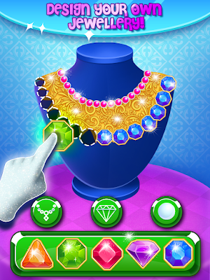 Jewelry Maker game - Design Jewellery for girls Screenshot 0