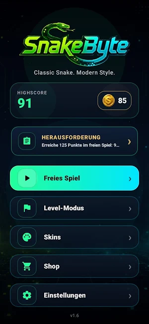 SnakeByte – Schlangen Spiel Screenshot 0