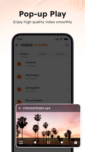 HD Video Player: Media Player Screenshot 2