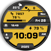 YSR Digital Watch Face
