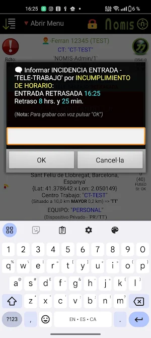 nomisCP Screenshot 3