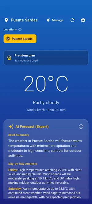 Weather Pal Screenshot 0