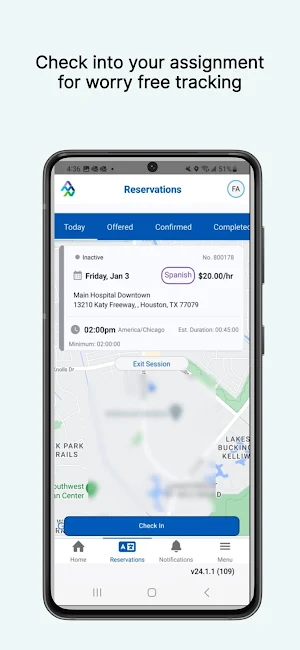 AMN Interpreter Scheduler Screenshot 3