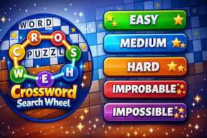CrossWord Wheel Puzzle Offline Screenshot 0