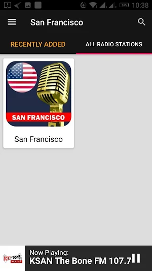 San Francisco Radio Stations - California, USA Screenshot 2