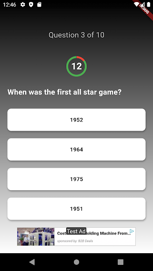Basketball and NBA Trivia Quiz Screenshot 3