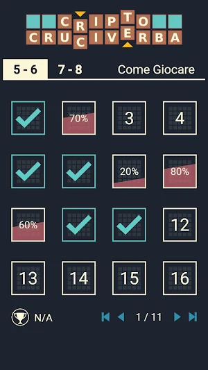 Cruciverba Cripto Screenshot 1