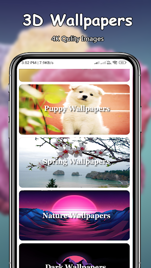 Puppy Live Wallpapers PRO Screenshot 1