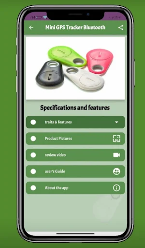 Mini GPS TrackerBluetoothGuide Screenshot 1