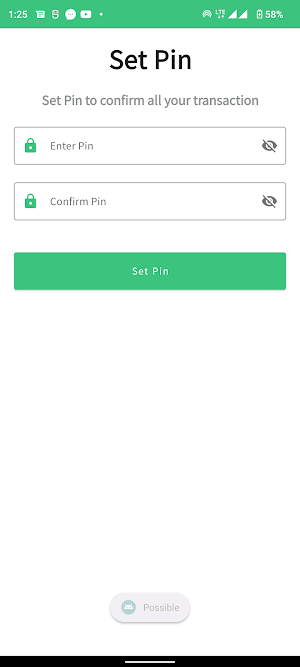 Helene Mobile Payment Screenshot 2