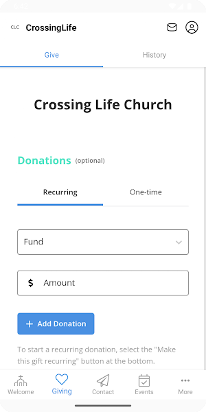 Crossing Life Church Windham Screenshot 2