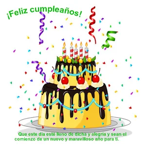 Feliz cumpleaños Screenshot 2