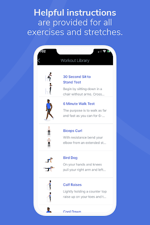 Cancer Exercise Screenshot 1