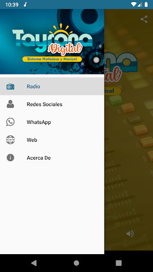 Tayrona Digital Radio Screenshot 2
