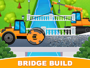 City Construction Vehicles - House Building Game Screenshot 2