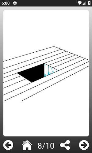Как рисовать 3d рисунки Screenshot 3