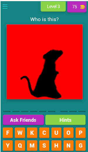 Guess the Character Trivia Screenshot 2