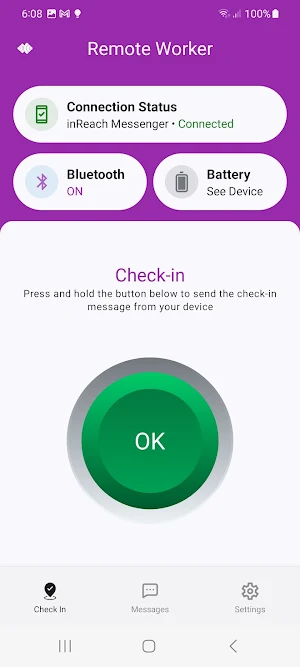 Tracertrak Remote Worker App Screenshot 0
