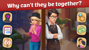 Family Hotel: Renovation & love story match-3 game Screenshot 2